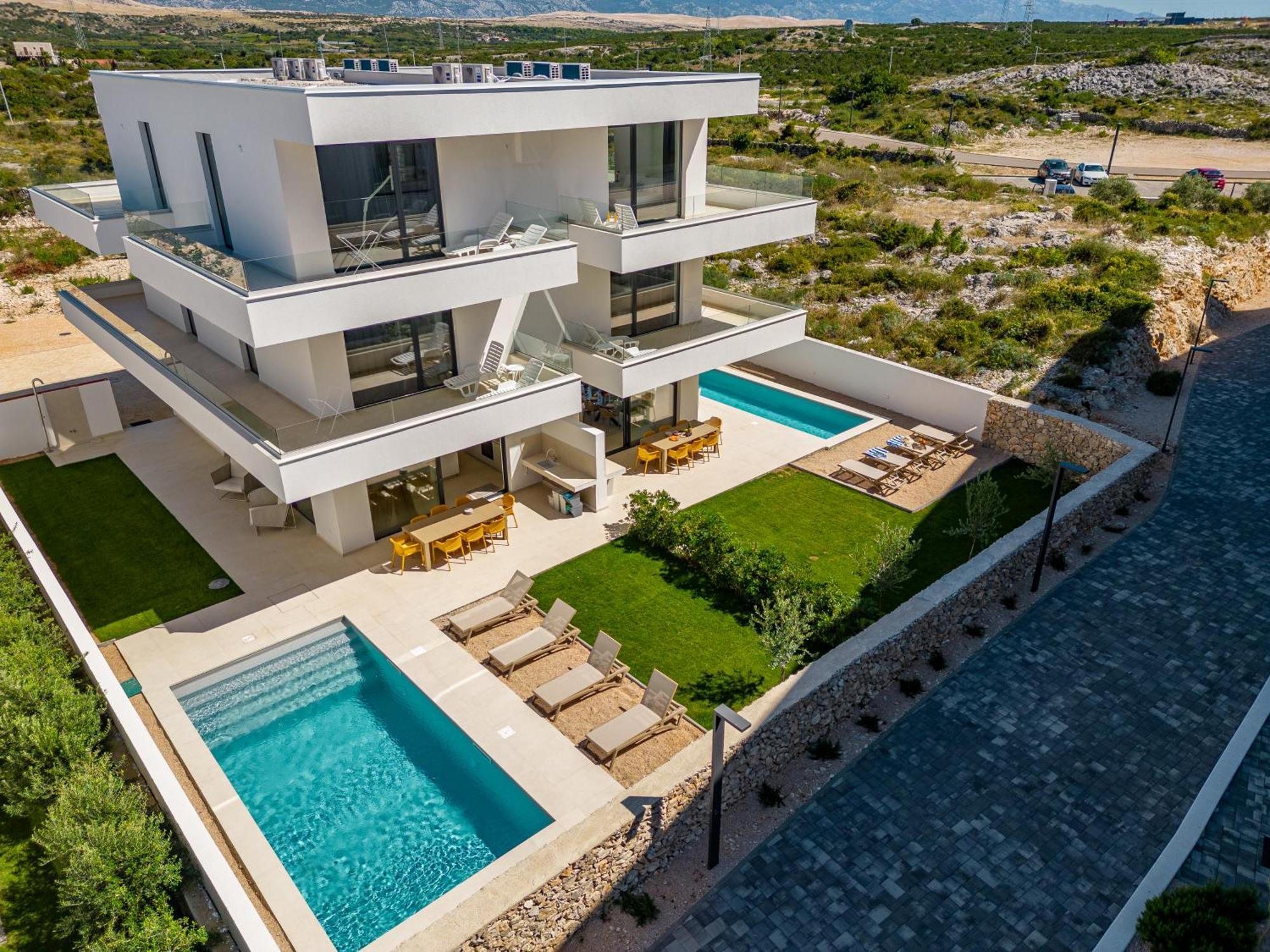 Villa Arenisca Novalja Eksteriør bilde